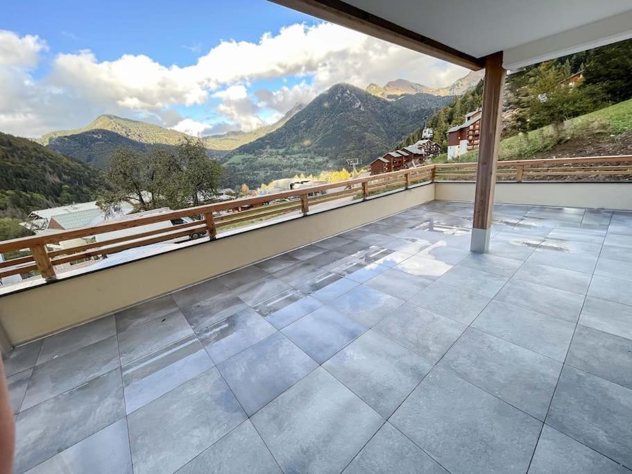 Dans Residence Neuve Le Snow Roc Sur Les Pistes, Grand Studio Cosy 5 Pers Avec Terrasse Panoramique, Sauna, Wifi แซงต์-ฌ็อง-โดลป์ ภายนอก รูปภาพ