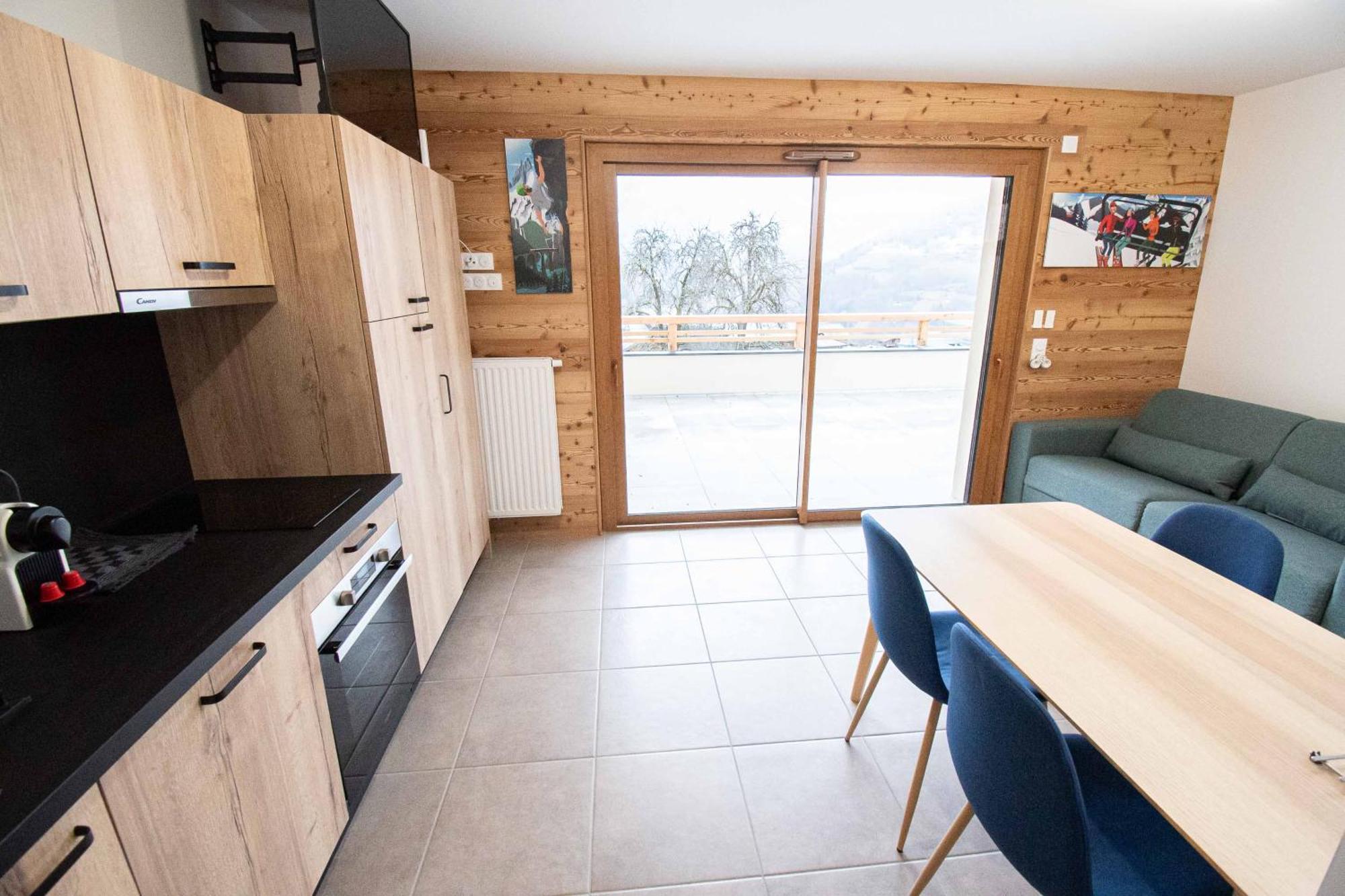 Dans Residence Neuve Le Snow Roc Sur Les Pistes, Grand Studio Cosy 5 Pers Avec Terrasse Panoramique, Sauna, Wifi แซงต์-ฌ็อง-โดลป์ ภายนอก รูปภาพ