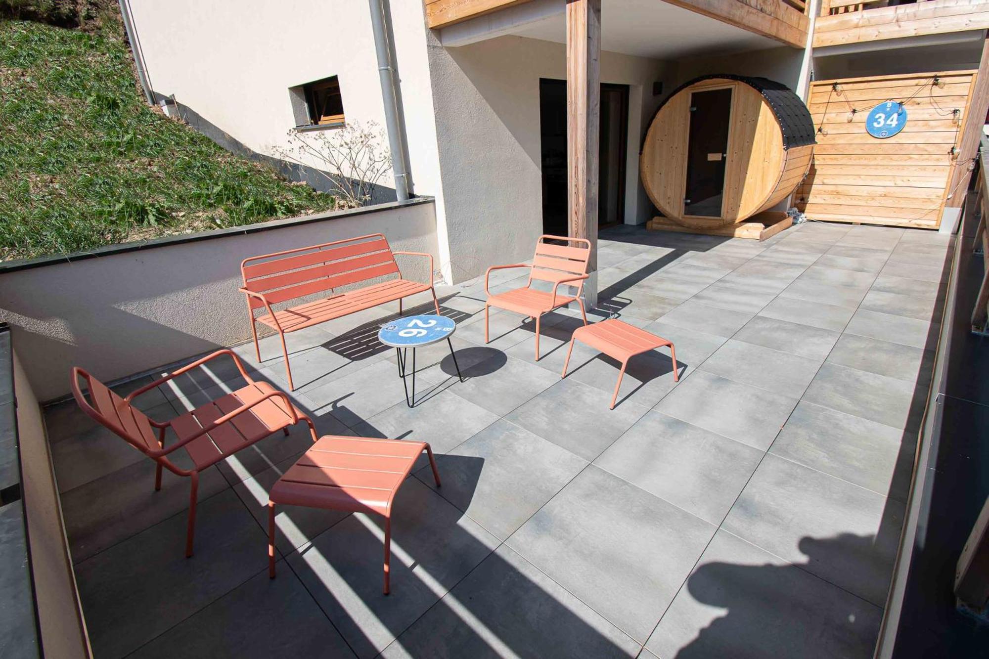 Dans Residence Neuve Le Snow Roc Sur Les Pistes, Grand Studio Cosy 5 Pers Avec Terrasse Panoramique, Sauna, Wifi แซงต์-ฌ็อง-โดลป์ ภายนอก รูปภาพ