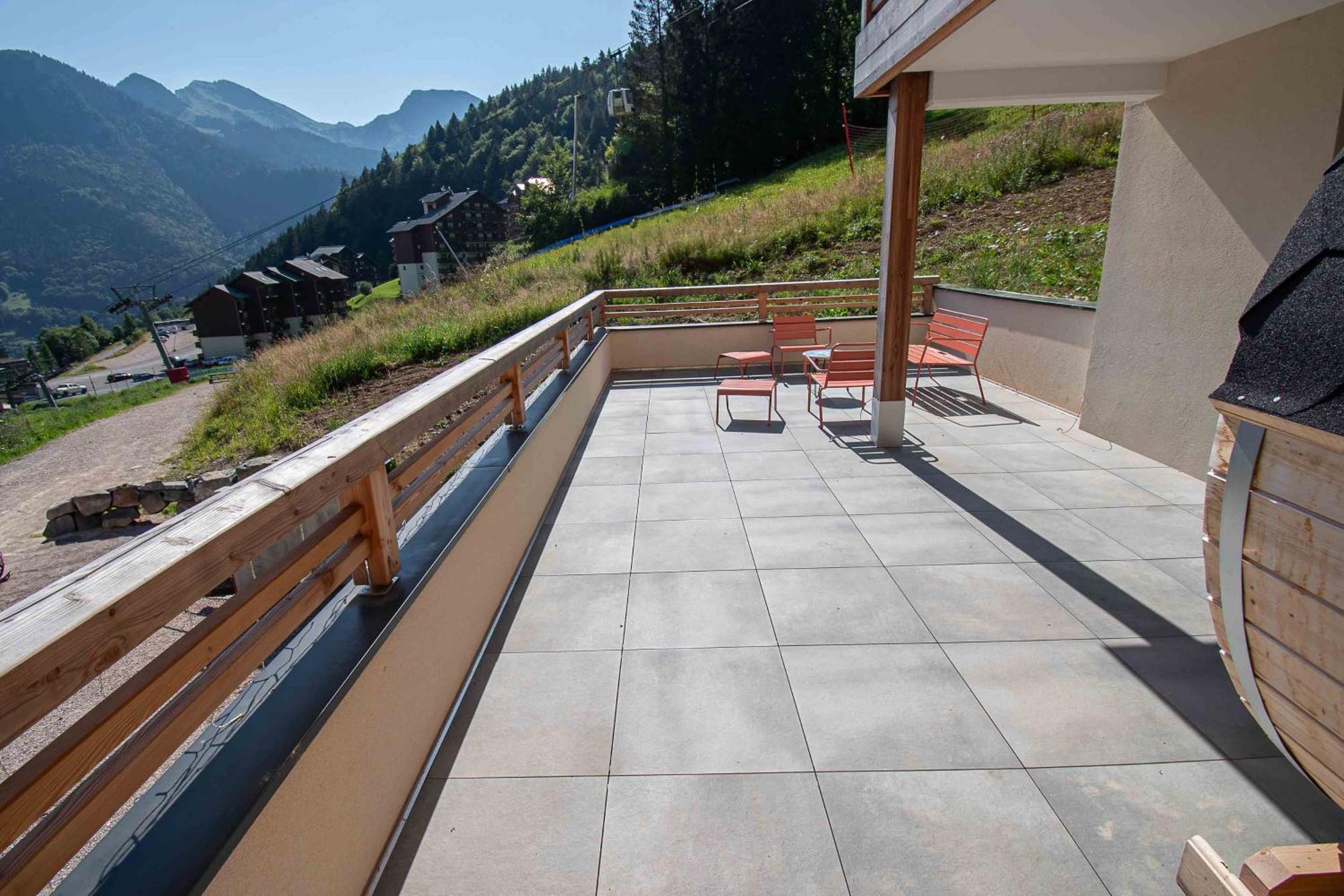 Dans Residence Neuve Le Snow Roc Sur Les Pistes, Grand Studio Cosy 5 Pers Avec Terrasse Panoramique, Sauna, Wifi แซงต์-ฌ็อง-โดลป์ ภายนอก รูปภาพ